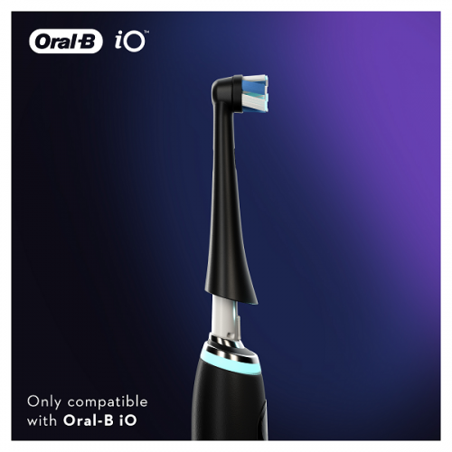 ORAL-B iO ULTIMATE CLEAN BLACK ΑΝΤΑΛΛΑΚΤΙΚΕΣ ΚΕΦΑΛΕΣ ΗΛΕΚΤΡΙΚΗΣ ΟΔΟΝΤΟΒΟΥΡΤΣΑΣ 2τμχ