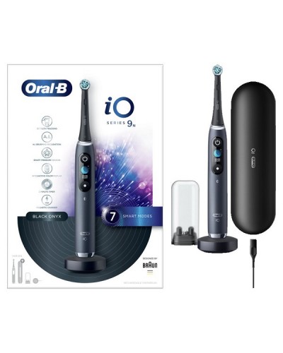 ORAL-B iO SERIES 9 MAGNETIC BLACK ONYX ΗΛΕΚΤΡΙΚΗ ΟΔΟΝΤΟΒΟΥΡΤΣΑ 1ΤΜΧ ORAL-B iO SERIES 9 MAGNETIC BLACK ONYX ΗΛΕΚΤΡΙΚΗ ΟΔΟΝΤΟΒΟΥΡΤΣΑ 1ΤΜΧ