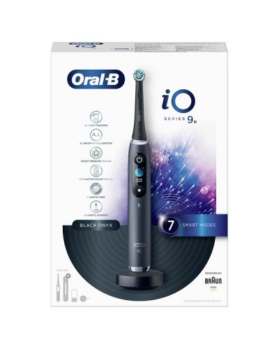 ORAL-B iO SERIES 9 MAGNETIC BLACK ONYX ΗΛΕΚΤΡΙΚΗ ΟΔΟΝΤΟΒΟΥΡΤΣΑ 1ΤΜΧ ORAL-B iO SERIES 9 MAGNETIC BLACK ONYX ΗΛΕΚΤΡΙΚΗ ΟΔΟΝΤΟΒΟΥΡΤΣΑ 1ΤΜΧ