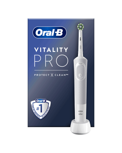 ORAL-B VITALITY PRO GREY ΓΚΡΙ ΗΛΕΚΤΡΙΚΗ ΟΔΟΝΤΟΒΟΥΡΤΣΑ