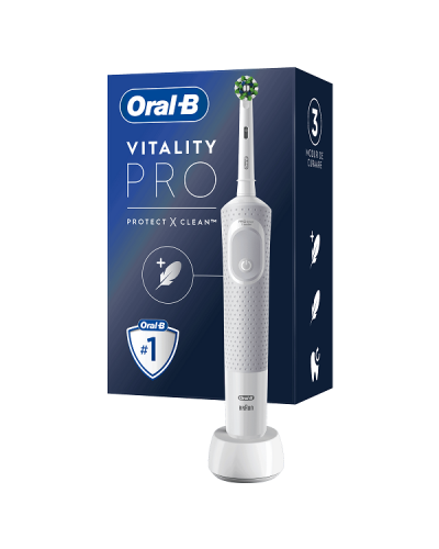 ORAL-B VITALITY PRO GREY ΓΚΡΙ ΗΛΕΚΤΡΙΚΗ ΟΔΟΝΤΟΒΟΥΡΤΣΑ