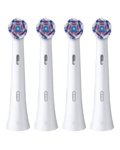 ORAL-B iO RADIANT WHITE ΑΝΤΑΛΛΑΚΤΙΚΕΣ ΚΕΦΑΛΕΣ ΗΛΕΚΤΡΙΚΗΣ ΟΔΟΝΤΟΒΟΥΡΤΣΑΣ 4τμχ