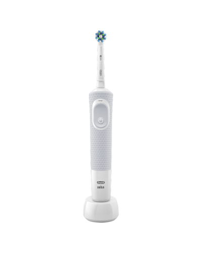 ORAL-B VITALITY 100 CROSS ACTION WHITE ΗΛΕΚΤΡΙΚΗ ΟΔΟΝΤΟΒΟΥΡΤΣΑ ΛΕΥΚΗ (ΔΙΑΦΑΝΗ ΣΥΣΚΕΥΑΣΙΑ)