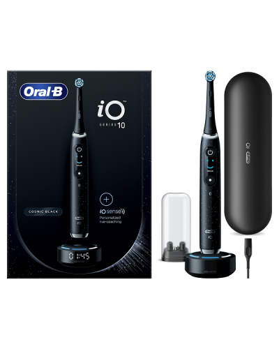 ORAL-B iO SERIES 10 MAGNETIC COSMIC BLACK ΗΛΕΚΤΡΙΚΗ ΟΔΟΝΤΟΒΟΥΡΤΣΑ