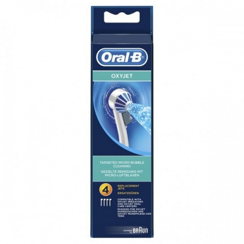 ORAL-B OXYJET ΑΝΤΑΛΛΑΚΤΙΚΕΣ ΚΕΦΑΛΕΣ 4τμχ ORAL-B OXYJET ΑΝΤΑΛΛΑΚΤΙΚΕΣ ΚΕΦΑΛΕΣ 4τμχ