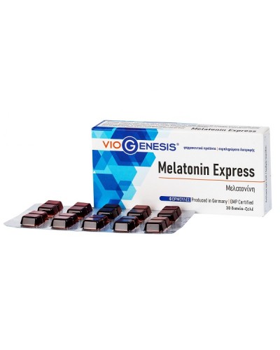 VIOGENESIS MELATONIN EXPRESS 30 GEL TABS