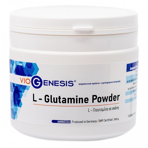 VIOGENESIS L-GLUTAMINE POWDER 250gr