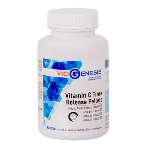 VIOGENESIS VITAMIN C TIME RELEASE PELLETS 120caps