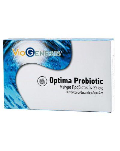 VIOGENESIS OPTIMA PROBIOTIC 30CAPS