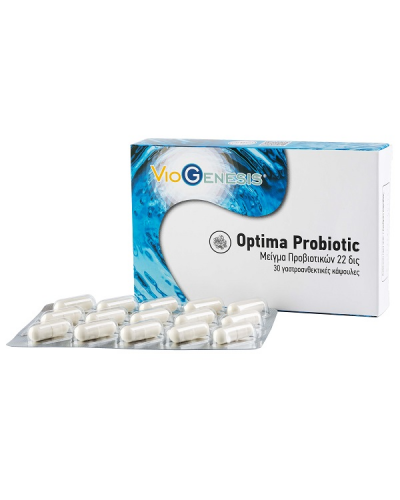 VIOGENESIS OPTIMA PROBIOTIC 30CAPS