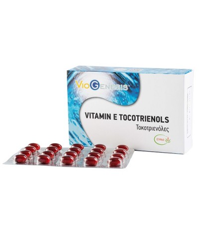 VIOGENESIS VITAMIN E TOCOTRIENOLS 55,3MG 60SOFTGELS
