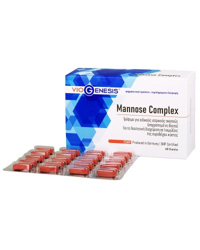 VIOGENESIS MANNOSE COMPLEX 60tabs