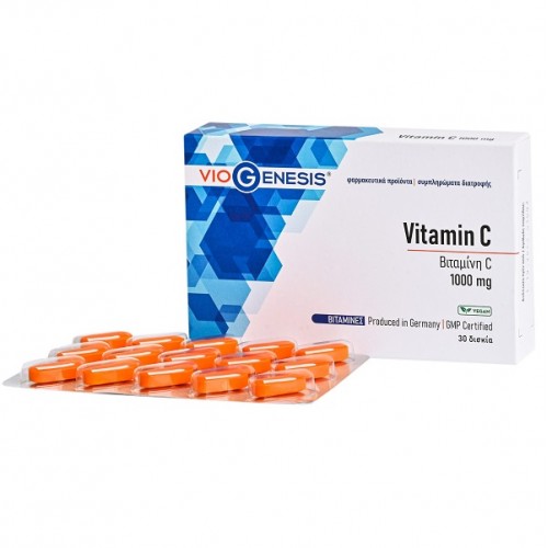 VIOGENESIS VITAMIN C 1000mg 30tabs