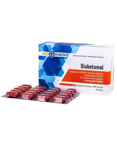 VIOGENESIS DIABETAMOL 60tabs