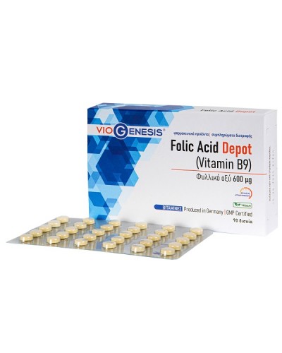 VIOGENESIS FOLIC ACID DEPOT 90tabs