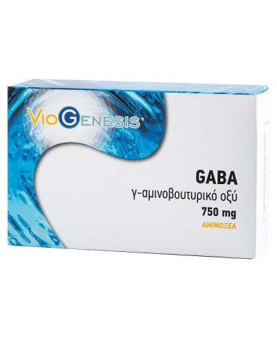 VIOGENESIS GABA 750MG 60CAPS