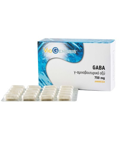 VIOGENESIS GABA 750MG 60CAPS