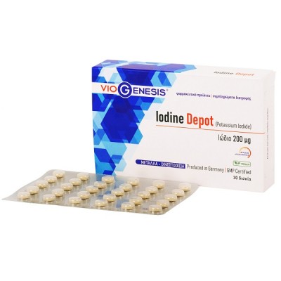 VIOGENESIS IODINE DEPOT 200MG 30TABS