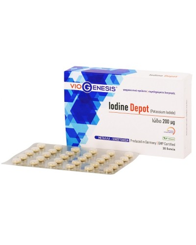 VIOGENESIS IODINE DEPOT 200MG 30TABS