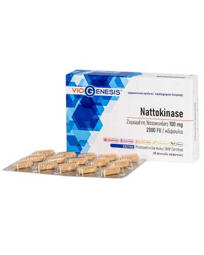 VIOGENESIS NATTOKINASE 30caps