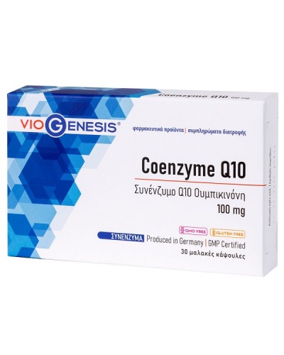 VIOGENESIS COENZYME Q10 100mg 30softgels