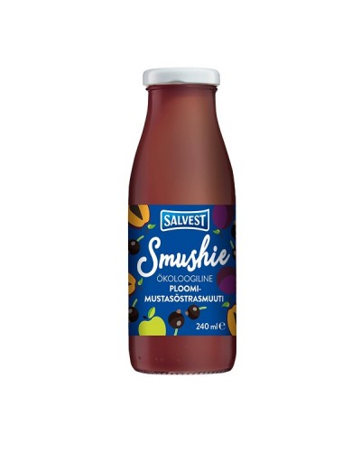 SALVEST SMOOTHIE ΜΕ ΔΑΜΑΣΚΗΝΟ & ΦΡΑΓΚΟΣΤΑΦΥΛΟ 240ML