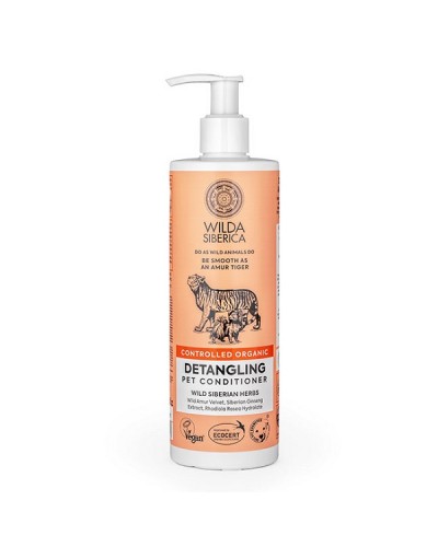 NATURA SIBERICA WILDA SIBERICA CONTROLLED ORGANIC DETANGLING PET CONDITIONER 400ML