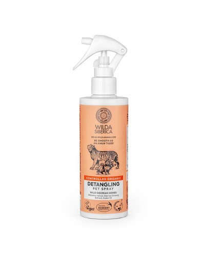 NATURA SIBERICA WILDA SIBERICA CONTROLLED ORGANIC DETANGLING PET SPRAY 250ML