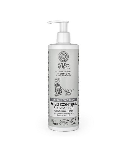 NATURA SIBERICA WILDA SIBERICA CONTROLLED ORGANIC SHED CONTROL PET SHAMPOO 400ML