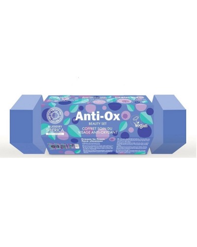 NATURA SIBERICA BLUEBERRY SIBERICA ANTII-OX BEAUTY SET ΚΡΕΜΩΔΗΣ ΑΦΡΟΣ ΚΑΘΑΡΙΣΜΟΥ 75ML & ΜΑΣΚΑ ΝΥΚΤΟΣ ΑΝΑΝΕΩΣΗΣ 30ML & SUPER ΕΝΥΔΑΤΙΚΗ ΜΑΣΚΑ ΜΑΤΙΩΝ ΜΕ ΕΦΕ PATCH 30ML