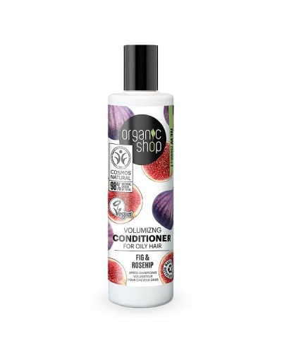 ORGANIC SHOP VOLUMIZING CONDITIONER FOR OILY HAIR FIG & ROSEHIP 280ML