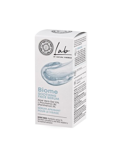NATURA SIBERICA BIOME FACE SOOTHING FACE SERUM 30ML