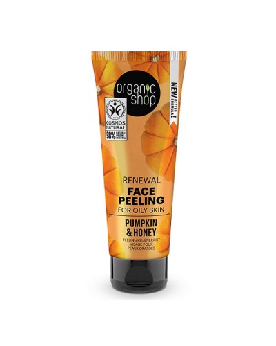 ORGANIC SHOP RENEWAL FACE PEELING FOR OILY SKIN PUMPKIN & HONEY 75ML