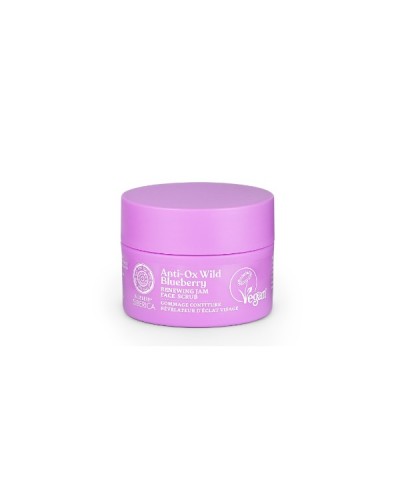 NATURA SIBERICA ANTI-OX WILD BLUEBERRY RENEWING JAM FACE SCRUB 50ML