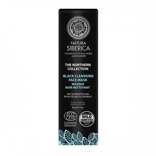 NATURA SIBERICA NOTHERN BLACK CLEANSING FACE MASK 80ML