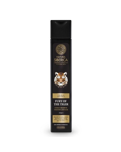 NATURA SIBERICA MEN FURY OF THE TIGER ENERGY SHAMPOO FOR BODY & HAIR 250ML