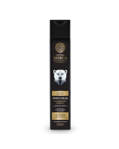 NATURA SIBERICA MEN WHITE BEAR SUPER REFRESHING SHOWER GEL 250ML