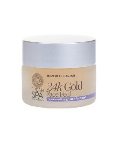 NATURA SIBERICA FRESH SPA IMPERIAL CAVIAR REJUVENATING GOLDEN FACE PEEL 24K GOLD 50ML