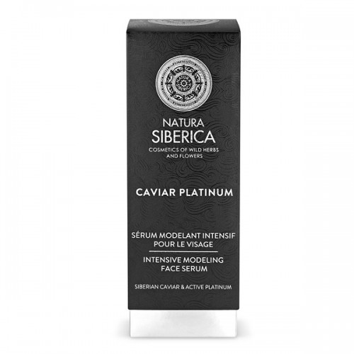 NATURA SIBERICA CAVIAR PLATINUM INTENSIVE MODELING FACE SERUM 30ML