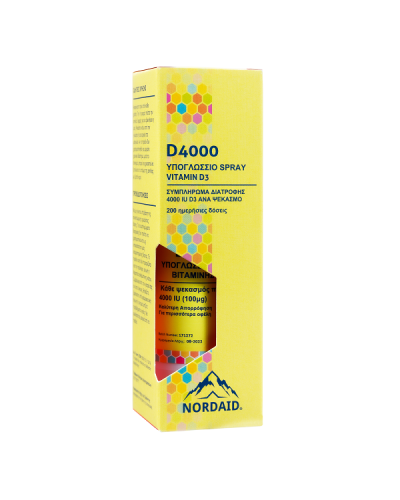 NORDAID D 4000IU ΥΠΟΓΛΩΣΣΙΟ SPRAY 30ML