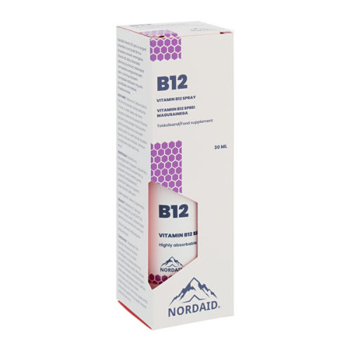 NORDAID B12 ΥΠΟΓΛΩΣΣΙΟ SPRAY 30ML