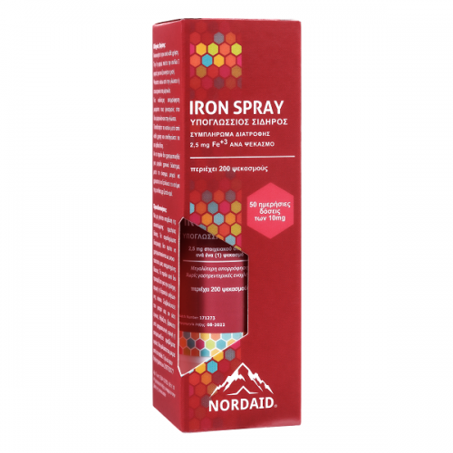 NORDAID IRON ΥΠΟΓΛΩΣΣΙΟ SPRAY 30ML