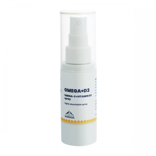 NORDAID OMEGA + D3 ΥΠΟΓΛΩΣΣΙΟ SPRAY 30ML