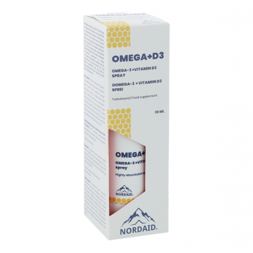 NORDAID OMEGA + D3 ΥΠΟΓΛΩΣΣΙΟ SPRAY 30ML