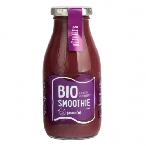 RUDOLFS SMOOTHIE PEACEFUL ΜYΡΤΙΛΟ, ΦΡAΟΥΛΑ & ΣΠOΡΟΙ CHIA BIO 260ML