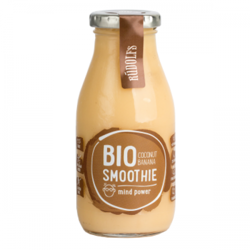 RUDOLFS SMOOTHIE MIND POWER ΚΑΡYΔΑ & ΜΠΑΝAΝΑ BIO 260ML