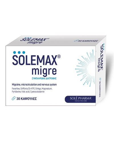LAVDANON SOLEMAX MIGRA 30CAPS