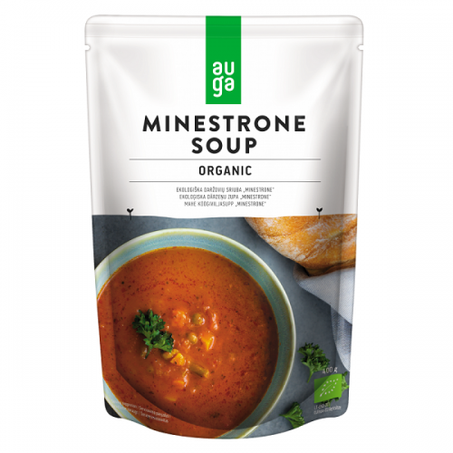 AUGA ΣΟΥΠΑ ΛΑΧΑΝΙΚΩΝ MINESTRONE BIO 400G