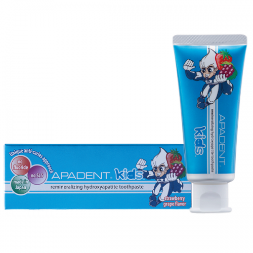 SANGI APADENT KIDS TOOTHPASTE ΟΔΟΝΤΟΠΑΣΤΑ ΓΙΑ ΠΑΙΔΙΑ 3+ ΕΤΩΝ ΦΡΑΟΥΛΑ & ΣΤΑΦΥΛΙ 60GR