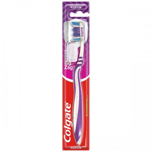 COLGATE ZIG-ZAG ΟΔΟΝΤΟΒΟΥΡΤΣΑ MEDIUM 1τμχ ΣΕ ΔΙΑΦΟΡΑ ΧΡΩΜΑΤΑ